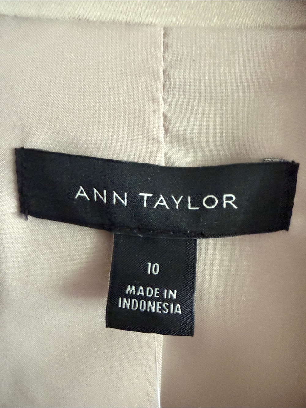 Ann Taylor Neutral Beige Women's Tailored Blazer and Pants - Picture 5 of 13